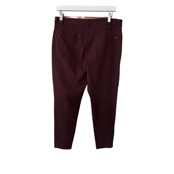 I.N.C International Concepts Maroon Pants size 14 - Picture 2 of 3